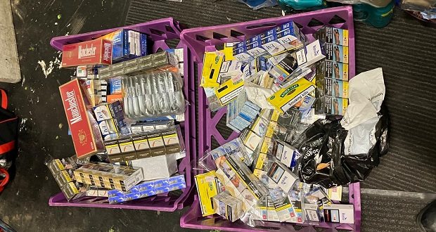 Illegal vapes and illicit tobacco seized in East Staffordshire