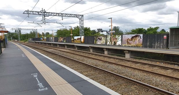 Environmental improvements under way at Cannock rail station and car park