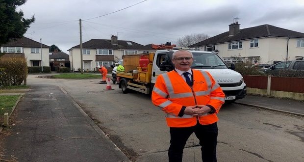 Crews out in force to fix weather related potholes
