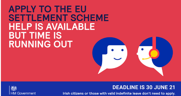 Deadline Fast Approaching for Applications to EU Settlement Scheme