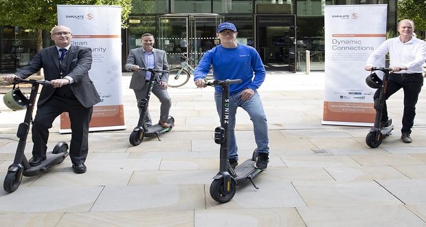 People reminded of safe scooter use one month into county trial