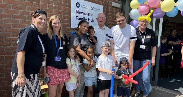 Staffordshire Family Hub launches with family fun day celebrations