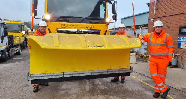 Gritting Crews Work Around the Clock over the Weekend to Help Keep County On The Move