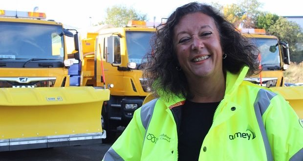New Gritters make their debut in Staffordshire
