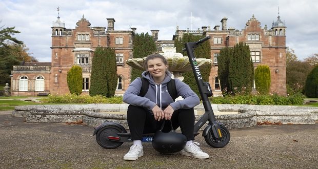 Electric scooter trial expands to Keele University campus