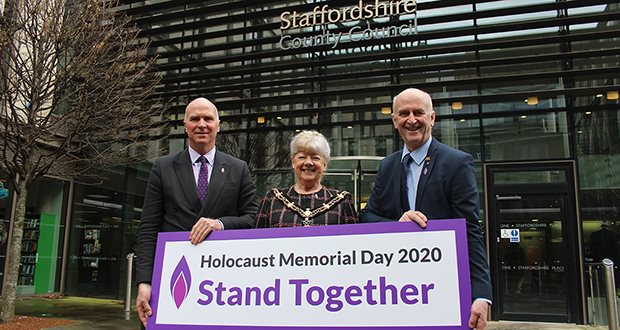 Staffordshire remembers on Holocaust Memorial Day