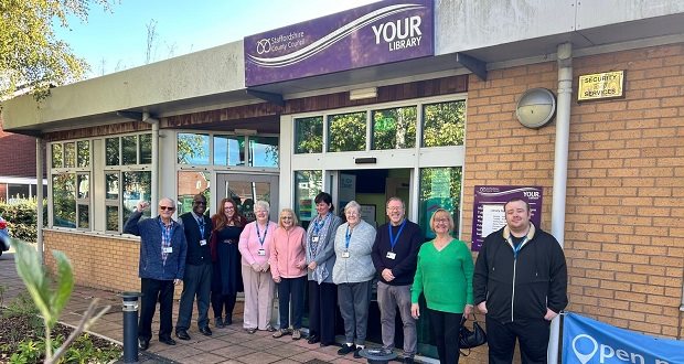 National awards for Staffordshire Community Managed libraries