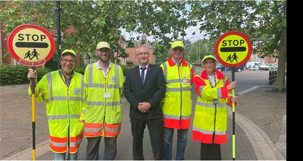 Staffordshire celebrates 70 years of the School Crossing Patrol service