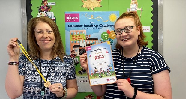 Children encouraged to complete their Summer Reading Challenge