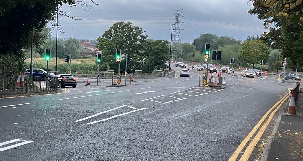 Another key junction in Burton resurfaced