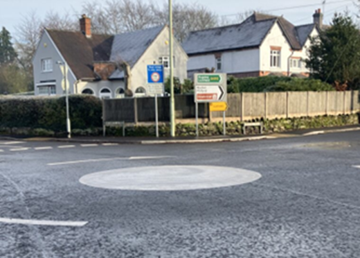 Weeping cross roundabouts