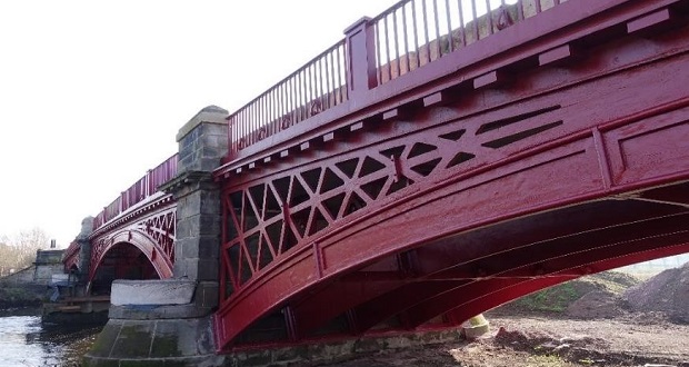 Image for Drivers reminded of weight and width restrictions on historic bridge to protect it and prevent closure