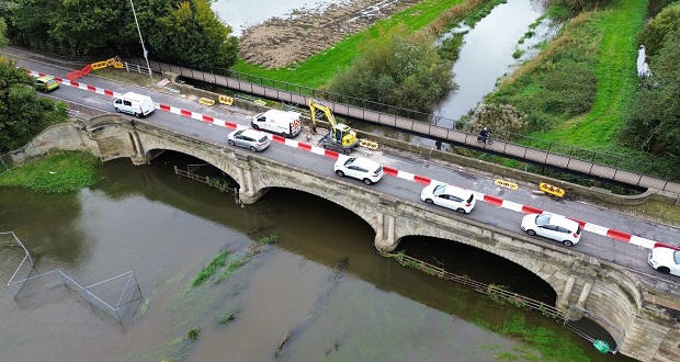 Image for Vital bridge strengthening completed to support ongoing major road scheme